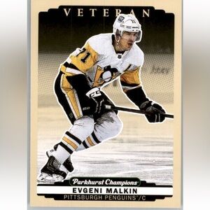 ❤️6/$6❤️ Evgeni Malkin 2022/23 Parkhurst Pittsburgh Penguins Hockey Card
